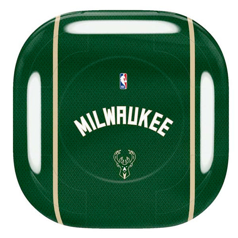 NBA Milwaukee Bucks Jersey Galaxy Buds Pro Skin